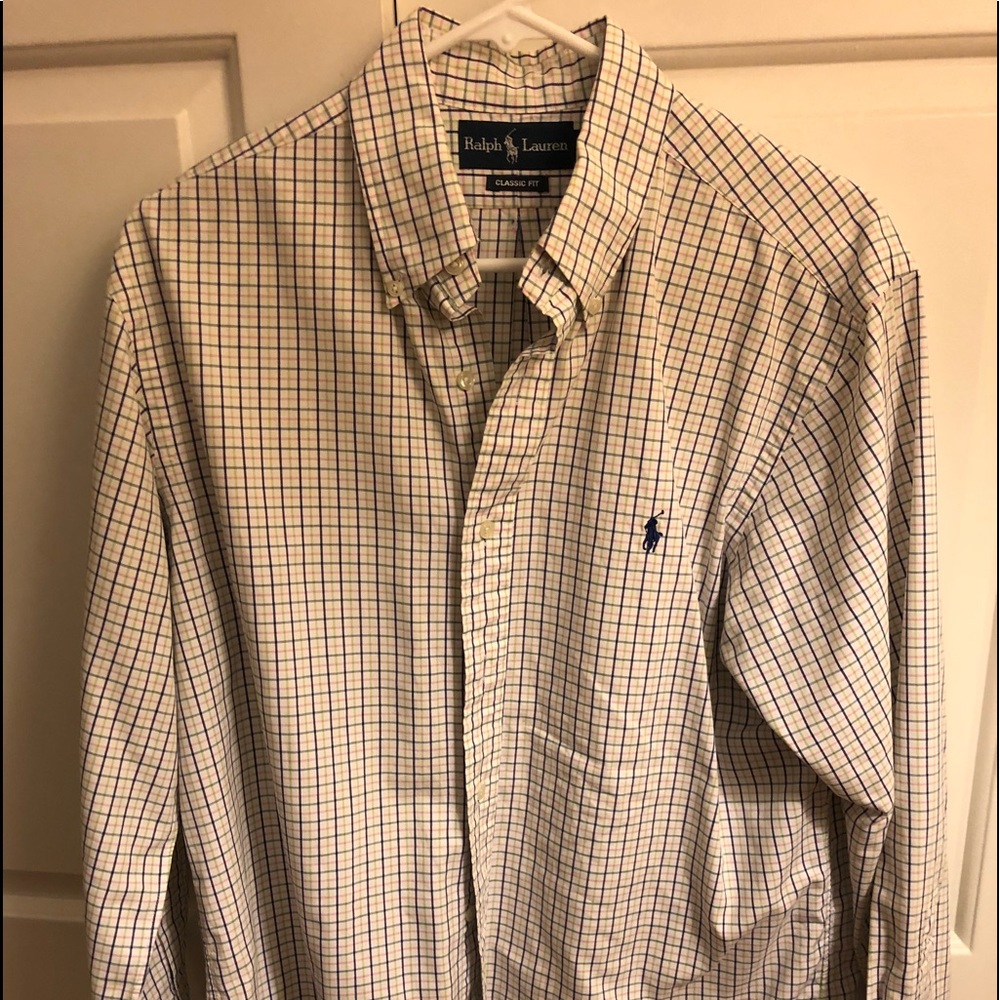 Multi-colored striped Polo Shirt